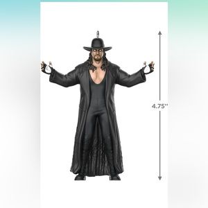 Hallmark Keepsake Plastic Christmas Ornament 2022, WWE Undertaker